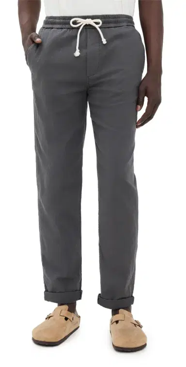 Marine Layer Saturday Stretch Beach Pants Faded Black | Thumbnail 1 Marine Layer Saturday Stretch Beach Pants Faded Black | Thumbnail 1