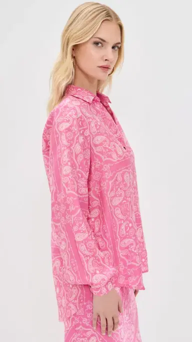 Never Fully Dressed Pink Bandana Miley Shirt Pink | Thumbnail 4 Never Fully Dressed Pink Bandana Miley Shirt Pink | Thumbnail 4