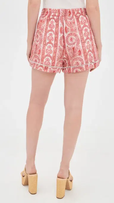 Hill House Home The Audrey Shorts Corsica Paisley Coral | Thumbnail 3 Hill House Home The Audrey Shorts Corsica Paisley Coral | Thumbnail 3