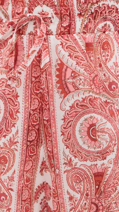 Hill House Home The Audrey Shorts Corsica Paisley Coral | Thumbnail 6 Hill House Home The Audrey Shorts Corsica Paisley Coral | Thumbnail 6