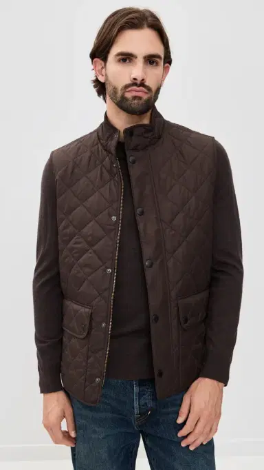 Barbour Lowerdale Quilted Vest Black Oak | Thumbnail 2 Barbour Lowerdale Quilted Vest Black Oak | Thumbnail 2