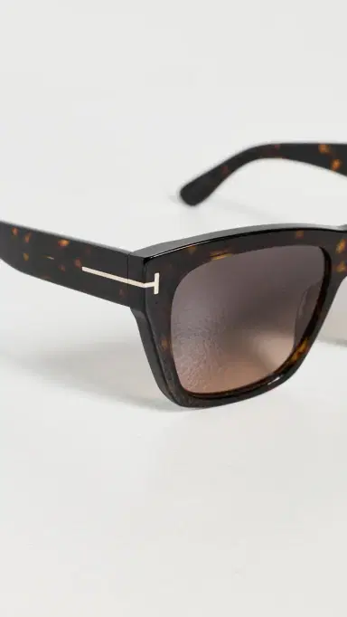 Tom Ford Flynn Sunglasses Shiny Classic Dark Havana One Size | Thumbnail 5 Tom Ford Flynn Sunglasses Shiny Classic Dark Havana One Size | Thumbnail 5