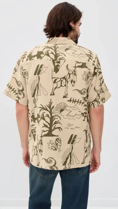 OAS Poplan Cuba Shirt Beige | Thumbnail 3 OAS Poplan Cuba Shirt Beige | Thumbnail 3
