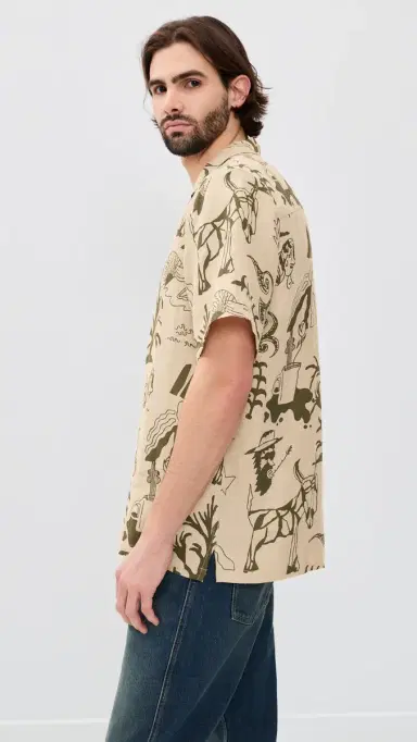OAS Poplan Cuba Shirt Beige | Thumbnail 4 OAS Poplan Cuba Shirt Beige | Thumbnail 4