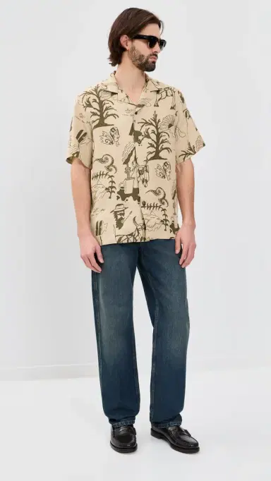 OAS Poplan Cuba Shirt Beige | Thumbnail 5 OAS Poplan Cuba Shirt Beige | Thumbnail 5