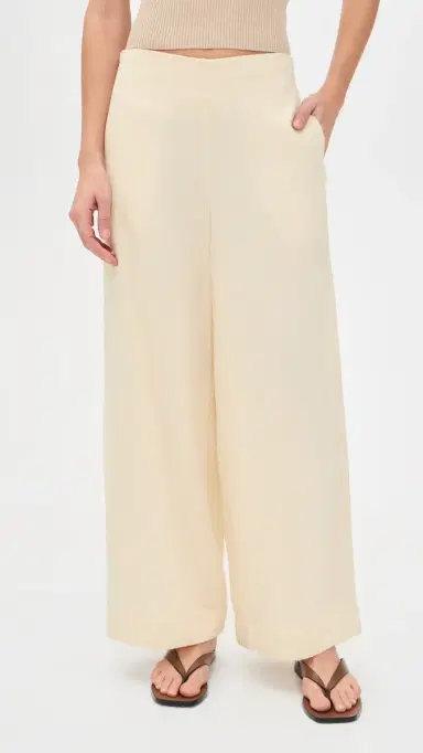 Free People Demi Cotton Linen Pants | Thumbnail 2 Free People Demi Cotton Linen Pants | Thumbnail 2