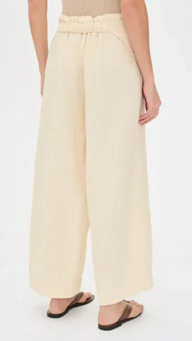 Free People Demi Cotton Linen Pants | Thumbnail 3 Free People Demi Cotton Linen Pants | Thumbnail 3