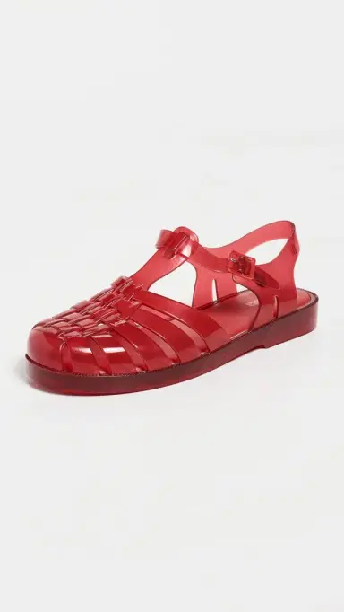 Melissa Possession Jelly Sandals Red 6 | Thumbnail 2 Melissa Possession Jelly Sandals Red 6 | Thumbnail 2