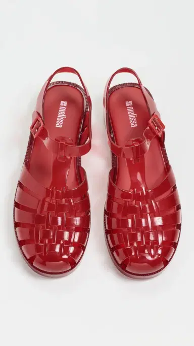 Melissa Possession Jelly Sandals Red 6 | Thumbnail 5 Melissa Possession Jelly Sandals Red 6 | Thumbnail 5