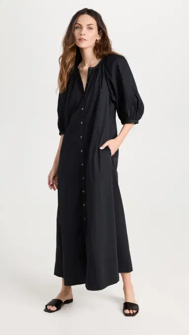 Staud Vincent Dress Black S | Thumbnail 2 Staud Vincent Dress Black S | Thumbnail 2
