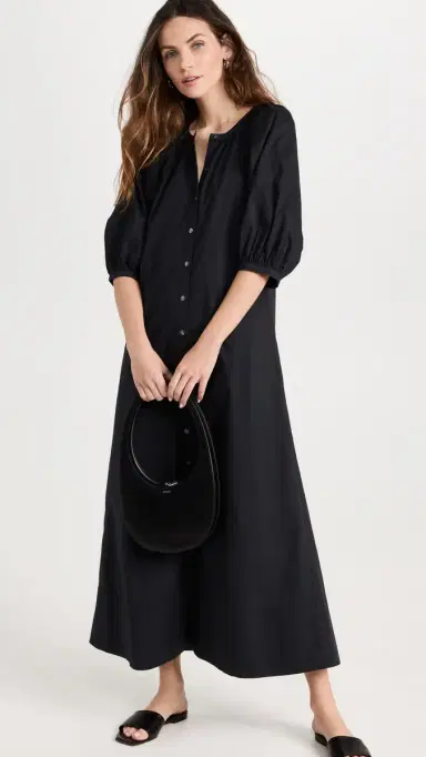 Staud Vincent Dress Black S | Thumbnail 5 Staud Vincent Dress Black S | Thumbnail 5