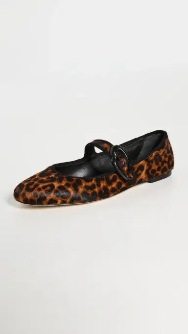 Larroudé Verona Ballet Flats Leopard Print 6 | Thumbnail 2 Larroudé Verona Ballet Flats Leopard Print 6 | Thumbnail 2