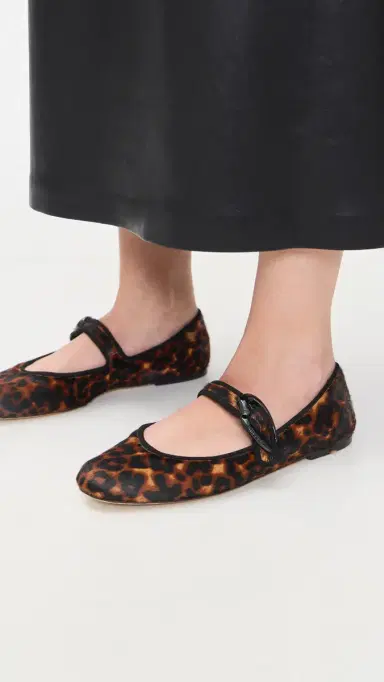 Larroudé Verona Ballet Flats Leopard Print 6 | Thumbnail 3 Larroudé Verona Ballet Flats Leopard Print 6 | Thumbnail 3