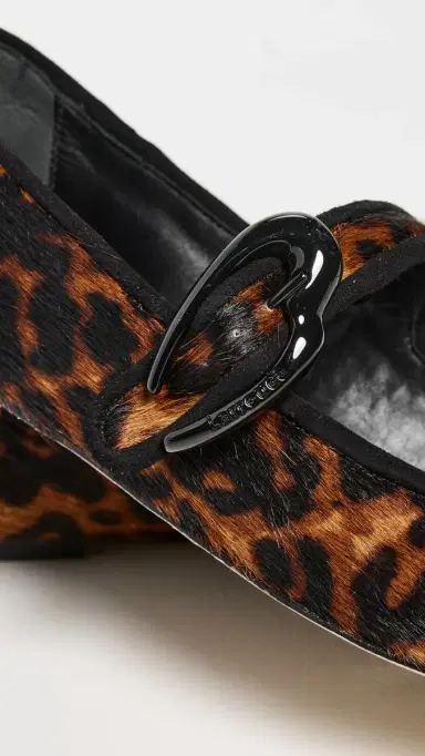 Larroudé Verona Ballet Flats Leopard Print 6 | Thumbnail 6 Larroudé Verona Ballet Flats Leopard Print 6 | Thumbnail 6