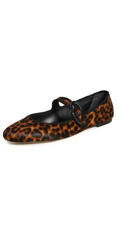 Larroudé Verona Ballet Flats Leopard Print 6 | Thumbnail 1 Larroudé Verona Ballet Flats Leopard Print 6 | Thumbnail 1