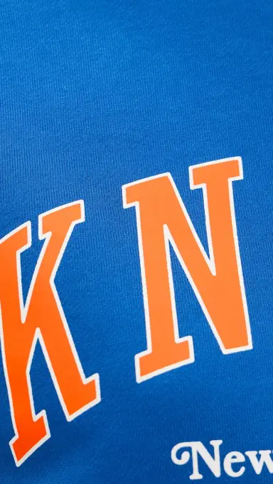 New York or Nowhere Knicks Alumni Crewneck Sweatshirt Royal Blue Garment Dye | Thumbnail 6 New York or Nowhere Knicks Alumni Crewneck Sweatshirt Royal Blue Garment Dye | Thumbnail 6