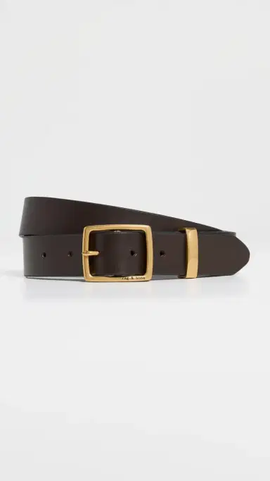 rag & bone X Boyfriend Belt Dark Espresso L | Thumbnail 2 rag & bone X Boyfriend Belt Dark Espresso L | Thumbnail 2