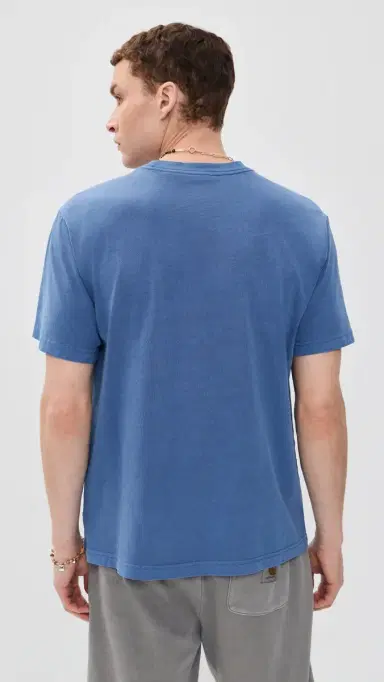 Obey Lowercase Pigment T-Shirt Pigment Electric Indigo M | Thumbnail 3 Obey Lowercase Pigment T-Shirt Pigment Electric Indigo M | Thumbnail 3