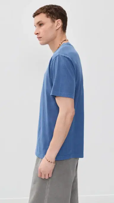 Obey Lowercase Pigment T-Shirt Pigment Electric Indigo M | Thumbnail 4 Obey Lowercase Pigment T-Shirt Pigment Electric Indigo M | Thumbnail 4