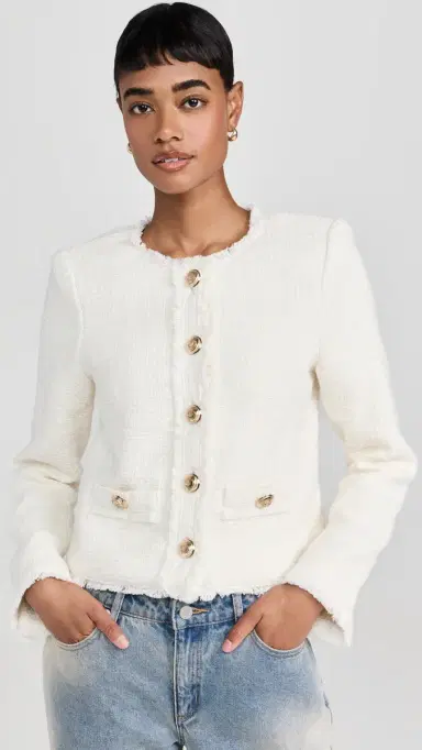 Cinq à Sept Christie Jacket Gardenia 2 | Thumbnail 2 Cinq à Sept Christie Jacket Gardenia 2 | Thumbnail 2