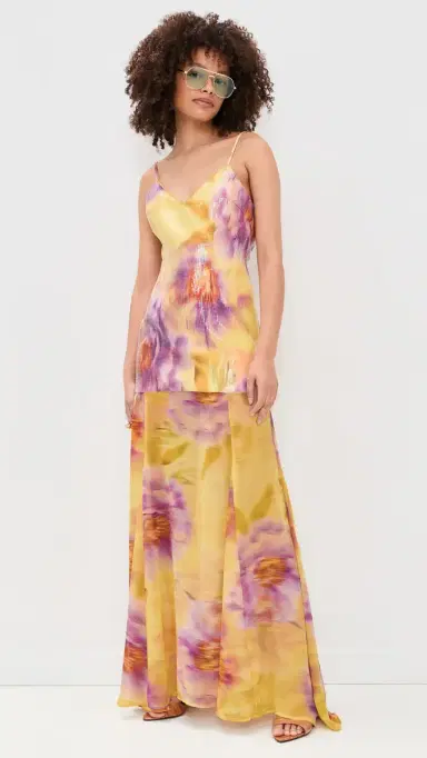 Runaway the Label Tulia Low Back Maxi Dress Suri Yellow | Thumbnail 5 Runaway the Label Tulia Low Back Maxi Dress Suri Yellow | Thumbnail 5
