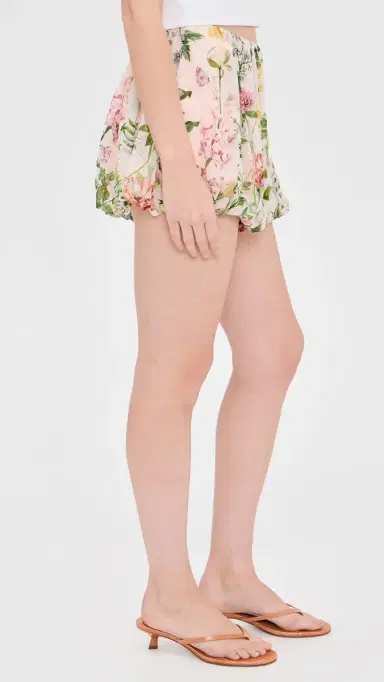 Cara Cara Bloom Silk Bubble Shorts Bloomsfield Pink | Thumbnail 4 Cara Cara Bloom Silk Bubble Shorts Bloomsfield Pink | Thumbnail 4