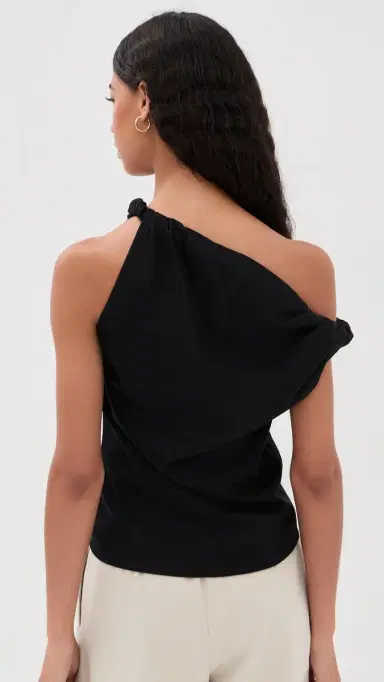 Róhe Sculptural Blouse Black | Thumbnail 3 Róhe Sculptural Blouse Black | Thumbnail 3