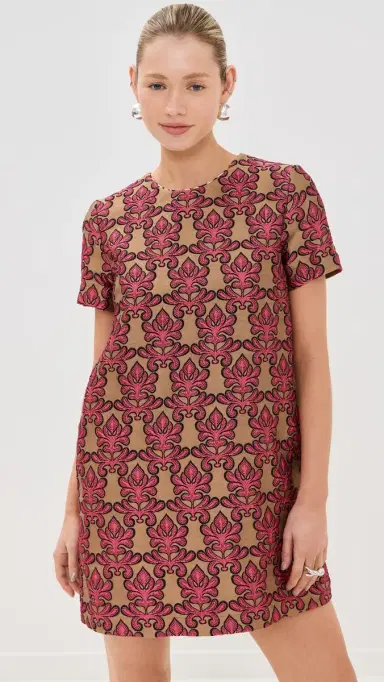 La DoubleJ Mini wing Dress Herald Jacquard | Thumbnail 2 La DoubleJ Mini wing Dress Herald Jacquard | Thumbnail 2
