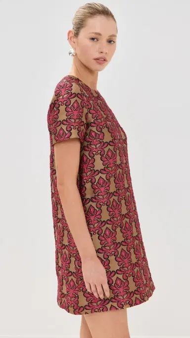 La DoubleJ Mini wing Dress Herald Jacquard | Thumbnail 4 La DoubleJ Mini wing Dress Herald Jacquard | Thumbnail 4