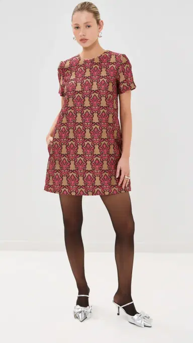 La DoubleJ Mini wing Dress Herald Jacquard | Thumbnail 5 La DoubleJ Mini wing Dress Herald Jacquard | Thumbnail 5