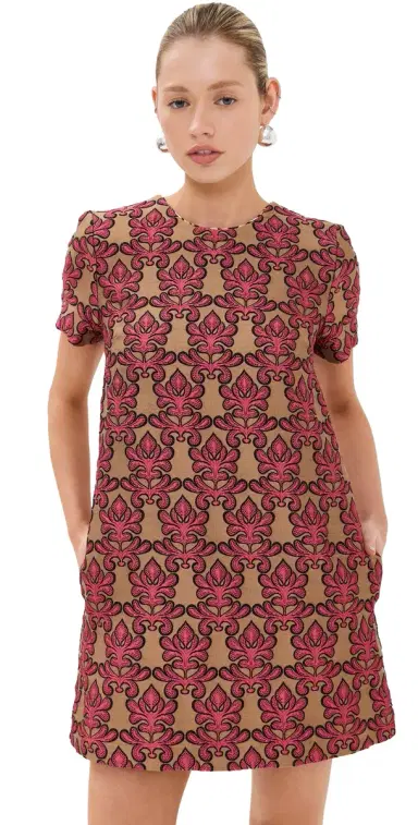 La DoubleJ Mini wing Dress Herald Jacquard | Thumbnail 1 La DoubleJ Mini wing Dress Herald Jacquard | Thumbnail 1