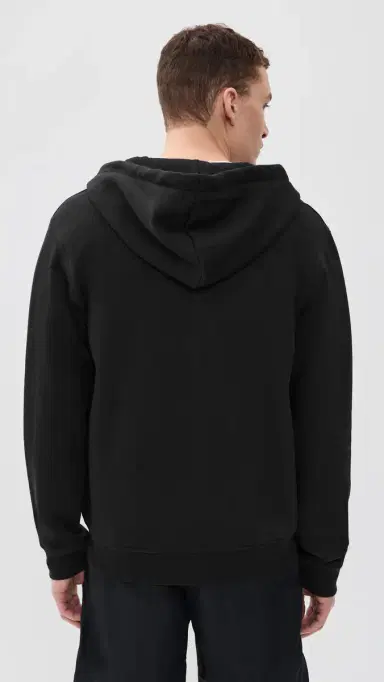 Adidas Trefoil Essentials Full Zip Hoodie Black M | Thumbnail 3 Adidas Trefoil Essentials Full Zip Hoodie Black M | Thumbnail 3