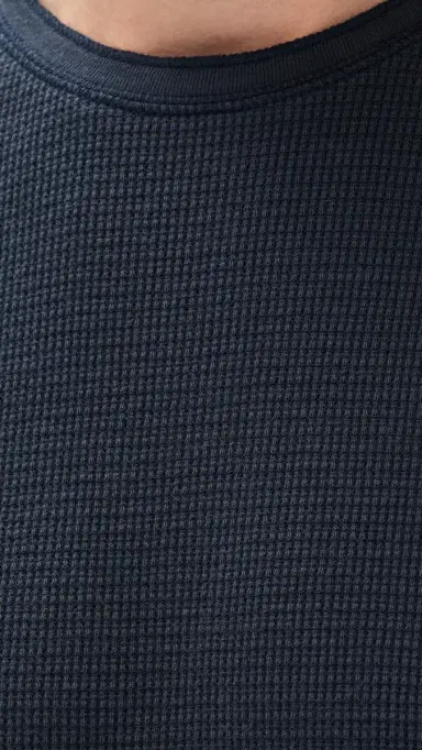 Vince Thermal Crew Shirt Coastal | Thumbnail 6 Vince Thermal Crew Shirt Coastal | Thumbnail 6