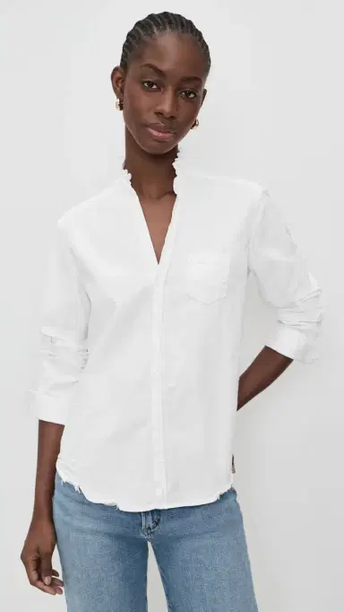 Frank & Eileen Relaxed Button-Up Shirt White | Thumbnail 2 Frank & Eileen Relaxed Button-Up Shirt White | Thumbnail 2
