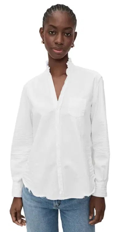Frank & Eileen Relaxed Button-Up Shirt White | Thumbnail 1 Frank & Eileen Relaxed Button-Up Shirt White | Thumbnail 1