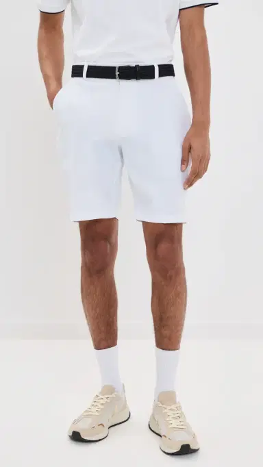 Redvanly Hanover Pull On Shorts 9 Bright White L | Thumbnail 2 Redvanly Hanover Pull On Shorts 9 Bright White L | Thumbnail 2