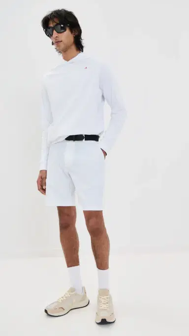 Redvanly Hanover Pull On Shorts 9 Bright White L | Thumbnail 5 Redvanly Hanover Pull On Shorts 9 Bright White L | Thumbnail 5