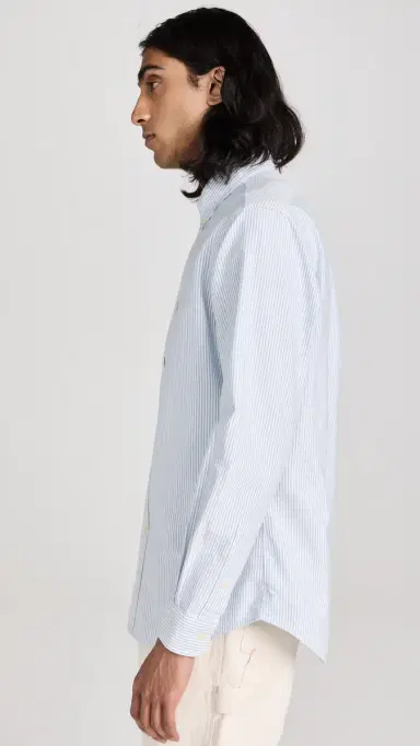 Polo Ralph Lauren Classic Fit triped Oxford hirt Blue/White tripe | Thumbnail 4 Polo Ralph Lauren Classic Fit triped Oxford hirt Blue/White tripe | Thumbnail 4