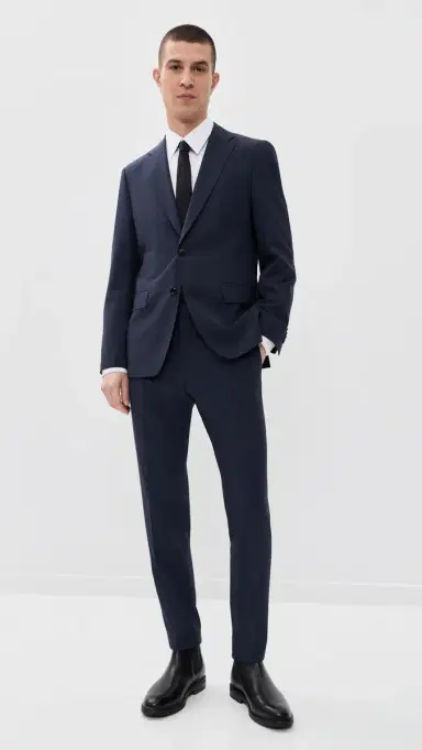 BOSS Hutson Suit Jacket Open Blue | Thumbnail 5 BOSS Hutson Suit Jacket Open Blue | Thumbnail 5