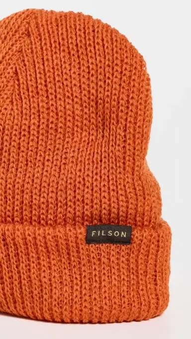 Filson Knit Watch Cap Beanie Flame | Thumbnail 3 Filson Knit Watch Cap Beanie Flame | Thumbnail 3