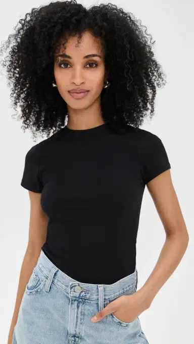 Good American Baby T-Shirt Black001 | Thumbnail 2 Good American Baby T-Shirt Black001 | Thumbnail 2