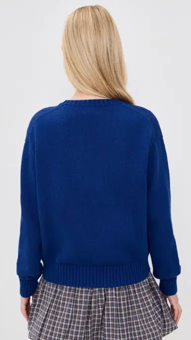 Polo Ralph Lauren Cotton Bear Pullover Sporting Royal L | Thumbnail 3 Polo Ralph Lauren Cotton Bear Pullover Sporting Royal L | Thumbnail 3