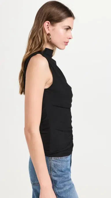 Veronica Beard Jean ylie Sleeveless Top Black | Thumbnail 4 Veronica Beard Jean ylie Sleeveless Top Black | Thumbnail 4