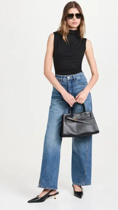 Veronica Beard Jean ylie Sleeveless Top Black | Thumbnail 5 Veronica Beard Jean ylie Sleeveless Top Black | Thumbnail 5