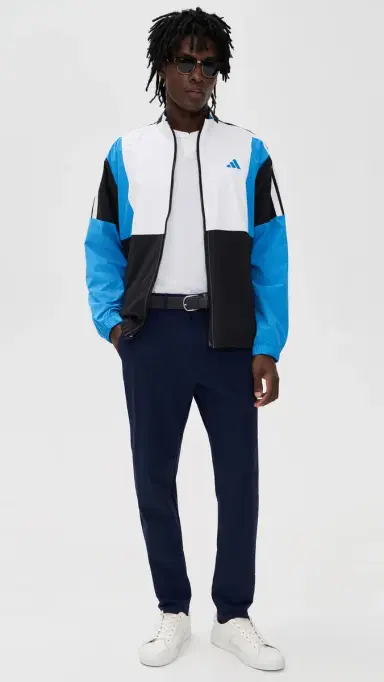Adidas Golf Beyond Golf Club Twistknit Range Shirt White | Thumbnail 5 Adidas Golf Beyond Golf Club Twistknit Range Shirt White | Thumbnail 5