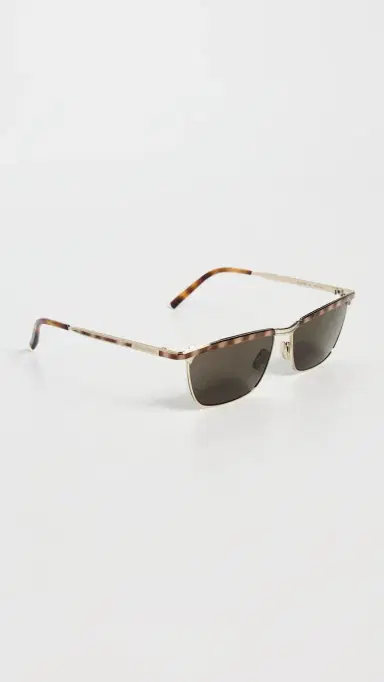 Saint Laurent SL 795 Joe Sunglasses Gold-Gold-Grey One Size | Thumbnail 4 Saint Laurent SL 795 Joe Sunglasses Gold-Gold-Grey One Size | Thumbnail 4