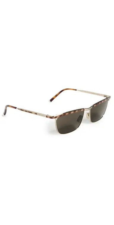 Saint Laurent SL 795 Joe Sunglasses Gold-Gold-Grey One Size | Thumbnail 1 Saint Laurent SL 795 Joe Sunglasses Gold-Gold-Grey One Size | Thumbnail 1
