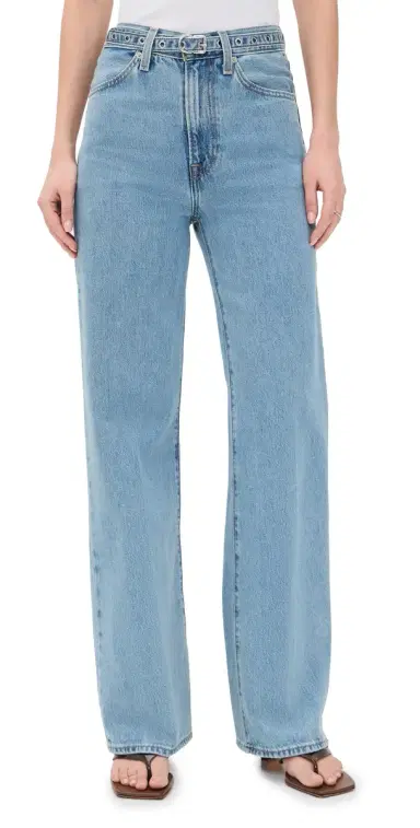 Levi's Ribcage Wide Leg Belted Jeans Multiple Options 24 | Thumbnail 1 Levi's Ribcage Wide Leg Belted Jeans Multiple Options 24 | Thumbnail 1