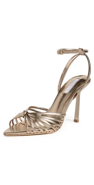 Tony Bianco Maxos Heels Amber Nappa Metallic 7 | Thumbnail 1 Tony Bianco Maxos Heels Amber Nappa Metallic 7 | Thumbnail 1