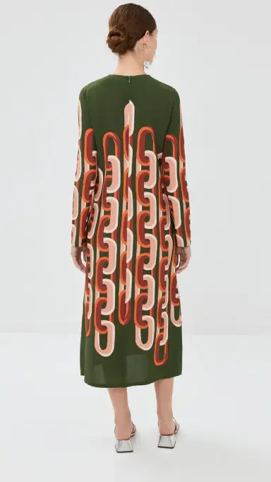 La DoubleJ Long leeve Midi wing Dress Prometheus Placée | Thumbnail 3 La DoubleJ Long leeve Midi wing Dress Prometheus Placée | Thumbnail 3